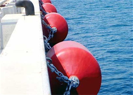 Kualitas Customized Height Foam Filled Fender Protect Ship Board Production Time 5 to 10 Days Durable Marine Dock Bumper Solution pabrik