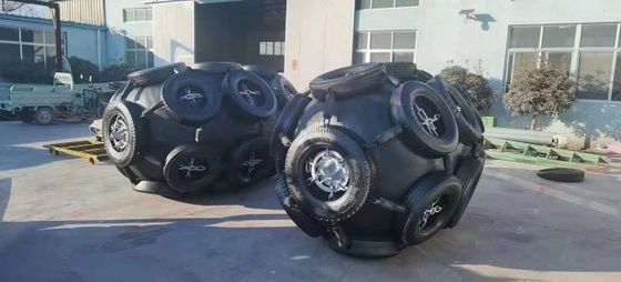 Kualitas Yokohama Type Floating Pneumatic Marine Fender Ship Aksesoris Karet pabrik