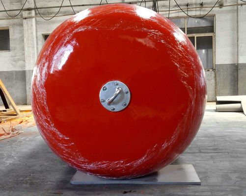 Kualitas Positive Buoyancy Foam Filled Fender with Customized Size and High-Density Foam Core for Marine Dock Protection pabrik