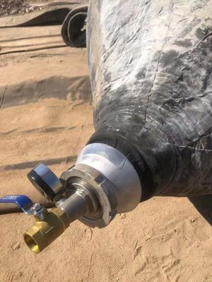Kualitas Peluncuran Kapal Karet Marine Airbag Inflatable Pneumatic Heavy Lifting pabrik