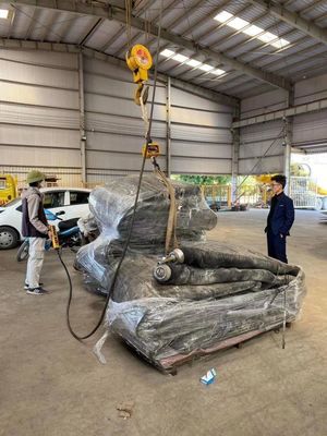 Kualitas Peluncuran Kapal Karet Marine Airbag Inflatable Pneumatic Heavy Lifting pabrik