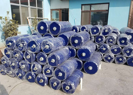 Kualitas ISO 17357 Certified Marine-Grade EVA Foam Filled Fender with Customizable Density 70-110 kg/m³ for Vessel Protection Pabrik