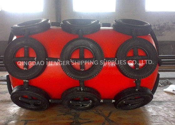 Kualitas ISO17357 Approved Foam Filled Fender, 0.5-4.8m Diameter, High Density Closed-Cell Foam for Port & Vessel Anti-Collision pabrik