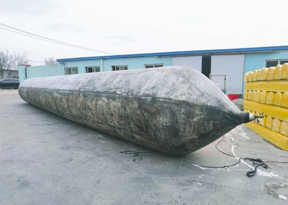 Kualitas Lapisan 4-12 Lapisan Inflatable Heavy Lifting Ship Launching Balon Karet Airbag Karet Laut pabrik