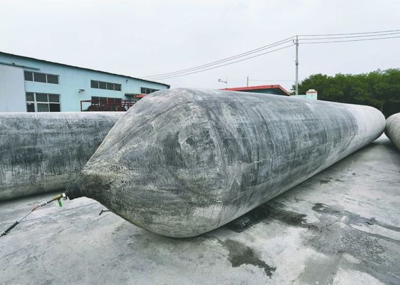 Kualitas Marine Rubber Airbag with Wear Indicator Layer for 0.8-3 M Diameter and 4-25 M Length Ship Launching pabrik