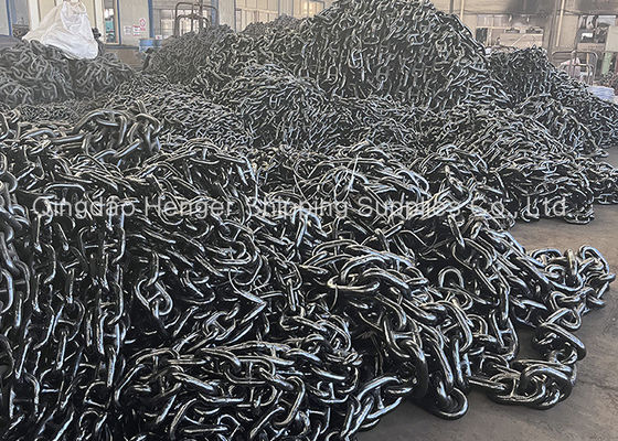 Kualitas Mooring Link Marine Anchor Chain BV Bersertifikat pabrik