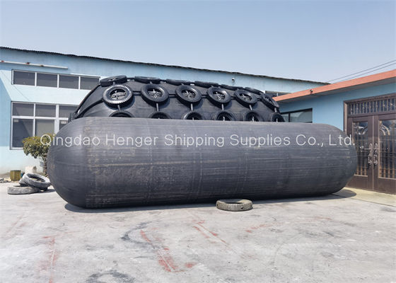 Kualitas Inflatable Yokohama Marine Rubber Fender 50kpa & 80kpa Pressure pabrik