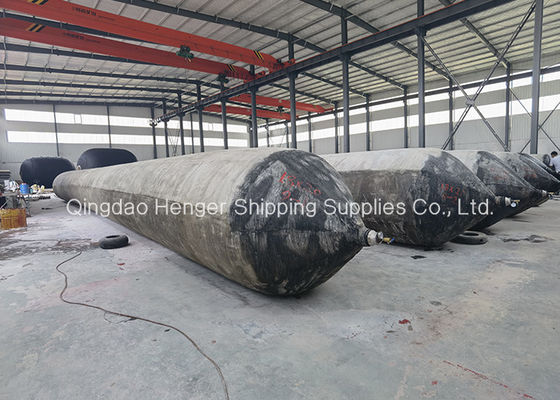 Kualitas Pengangkutan Pelancaran Airbag Karet Inflatable Untuk Kapal Pabrik